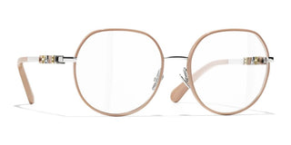 CHANEL CH 2213 women Silver Pantos Eyeglasses