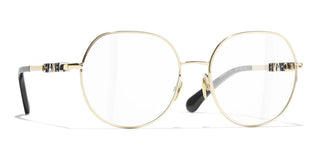 CHANEL CH 2213 women Gold Pantos Eyeglasses