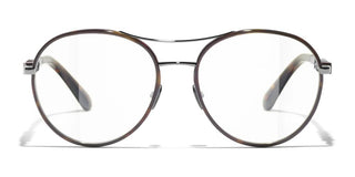 CHANEL CH 2214 women Silver Pilot Eyeglasses