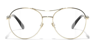 CHANEL CH 2214 women Gold Pilot Eyeglasses