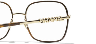 CHANEL CH 2215 women Gold Square Eyeglasses