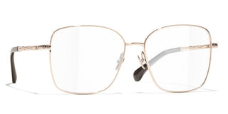 CHANEL CH 2216 women Rose gold Square Eyeglasses