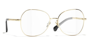 CHANEL CH 2217 women Gold Butterfly Eyeglasses