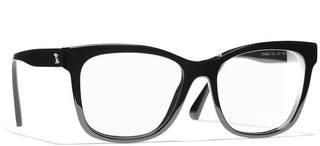 CHANEL CH 3392 women Black Square Eyeglasses