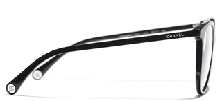 CHANEL CH 3412 women Black Pantos Eyeglasses