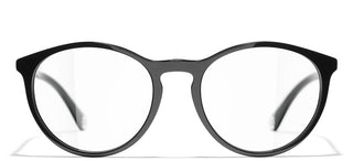 CHANEL CH 3413 women Black Pantos Eyeglasses