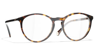 CHANEL CH 3413 women Havana Pantos Eyeglasses