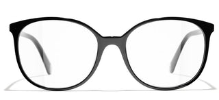 CHANEL CH 3432 women Black Pantos Eyeglasses