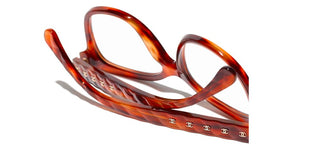 CHANEL CH 3442 women Havana Butterfly Eyeglasses