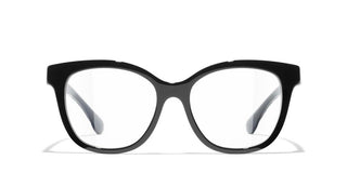 CHANEL CH 3442 women Black Butterfly Eyeglasses