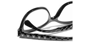 CHANEL CH 3442 women Black Butterfly Eyeglasses