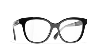 CHANEL CH 3442 women Black Butterfly Eyeglasses