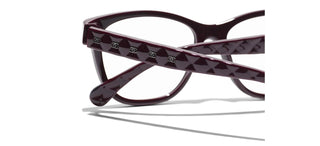 CHANEL CH 3443 women Violet Square Eyeglasses