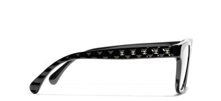 CHANEL CH 3443 women Black Square Eyeglasses