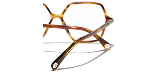 CHANEL CH 3447 women Havana Square Eyeglasses