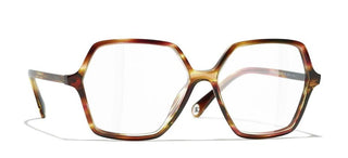 CHANEL CH 3447 women Havana Square Eyeglasses