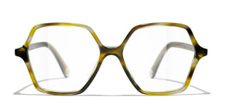 CHANEL CH 3447 women Green Square Eyeglasses