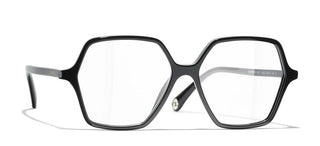 CHANEL CH 3447 women Black Square Eyeglasses