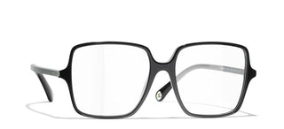 CHANEL CH 3448 women Black Square Eyeglasses