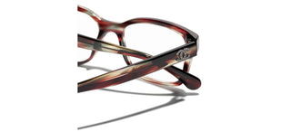 CHANEL CH 3451B women Brown Square Eyeglasses