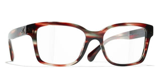 CHANEL CH 3451B women Brown Square Eyeglasses