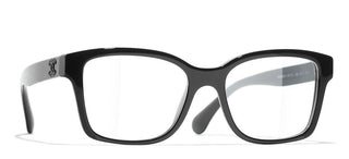 CHANEL CH 3451B women Black Square Eyeglasses