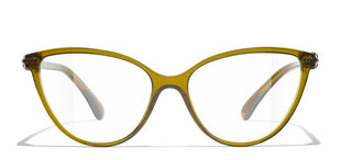 CHANEL CH 3457 women Green Cat Eye Eyeglasses