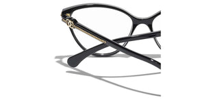 CHANEL CH 3457 women Black Cat Eye Eyeglasses