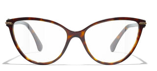 CHANEL CH 3457 women Havana Cat Eye Eyeglasses