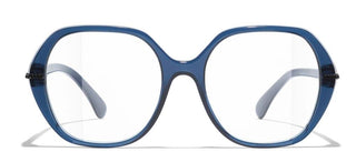 CHANEL CH 3458 women Blue Geometric Eyeglasses