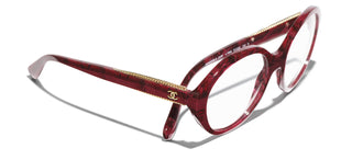 CHANEL CH 3459 women Red Round Eyeglasses