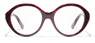 CHANEL CH 3459 women Red Round Eyeglasses