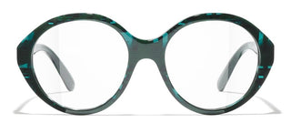 CHANEL CH 3459 women Green Round Eyeglasses