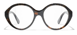 CHANEL CH 3459 women Brown Round Eyeglasses