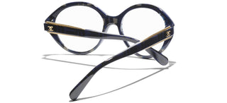 CHANEL CH 3459 women Blue Round Eyeglasses