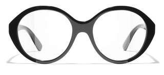 CHANEL CH 3459 women Black Round Eyeglasses