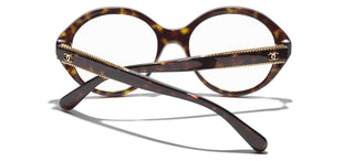 CHANEL CH 3459 women Brown Round Eyeglasses