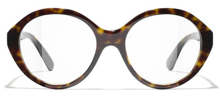 CHANEL CH 3459 women Brown Round Eyeglasses