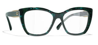 CHANEL CH 3460 women Green Cat Eye Eyeglasses