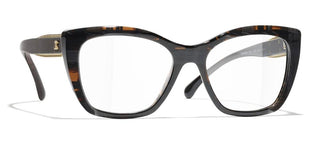 CHANEL CH 3460 women Brown Cat Eye Eyeglasses