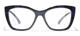 CHANEL CH 3460 women Blue Cat Eye Eyeglasses