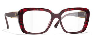 CHANEL CH 3461 women Red Square Eyeglasses