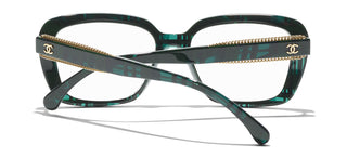 CHANEL CH 3461 women Green Square Eyeglasses