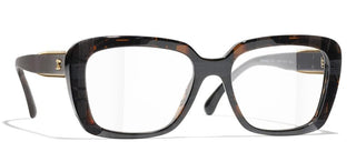 CHANEL CH 3461 women Brown Square Eyeglasses