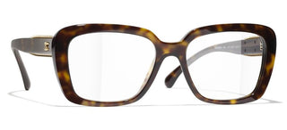 CHANEL CH 3461 women Brown Square Eyeglasses