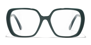 CHANEL CH 3462 women Green Square Eyeglasses