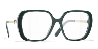 CHANEL CH 3462 women Green Square Eyeglasses