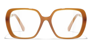 CHANEL CH 3462 women Brown Square Eyeglasses