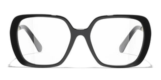 CHANEL CH 3462 women Black Square Eyeglasses