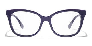 CHANEL CH 3463 women Violet Rectangle Eyeglasses